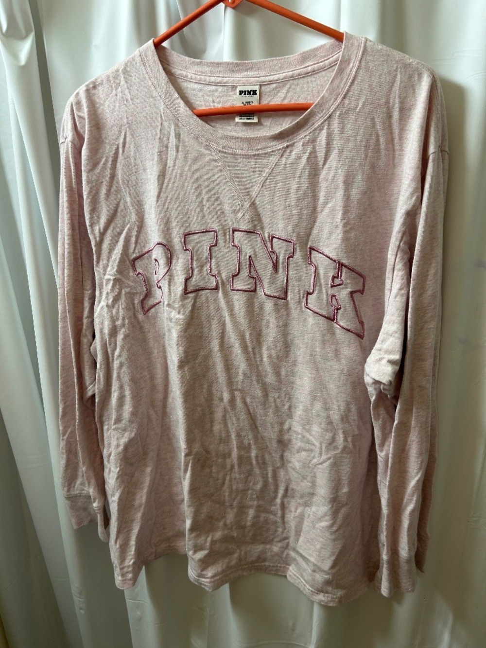 PINK Victorias Secret Logo Longsleeve Tshirt